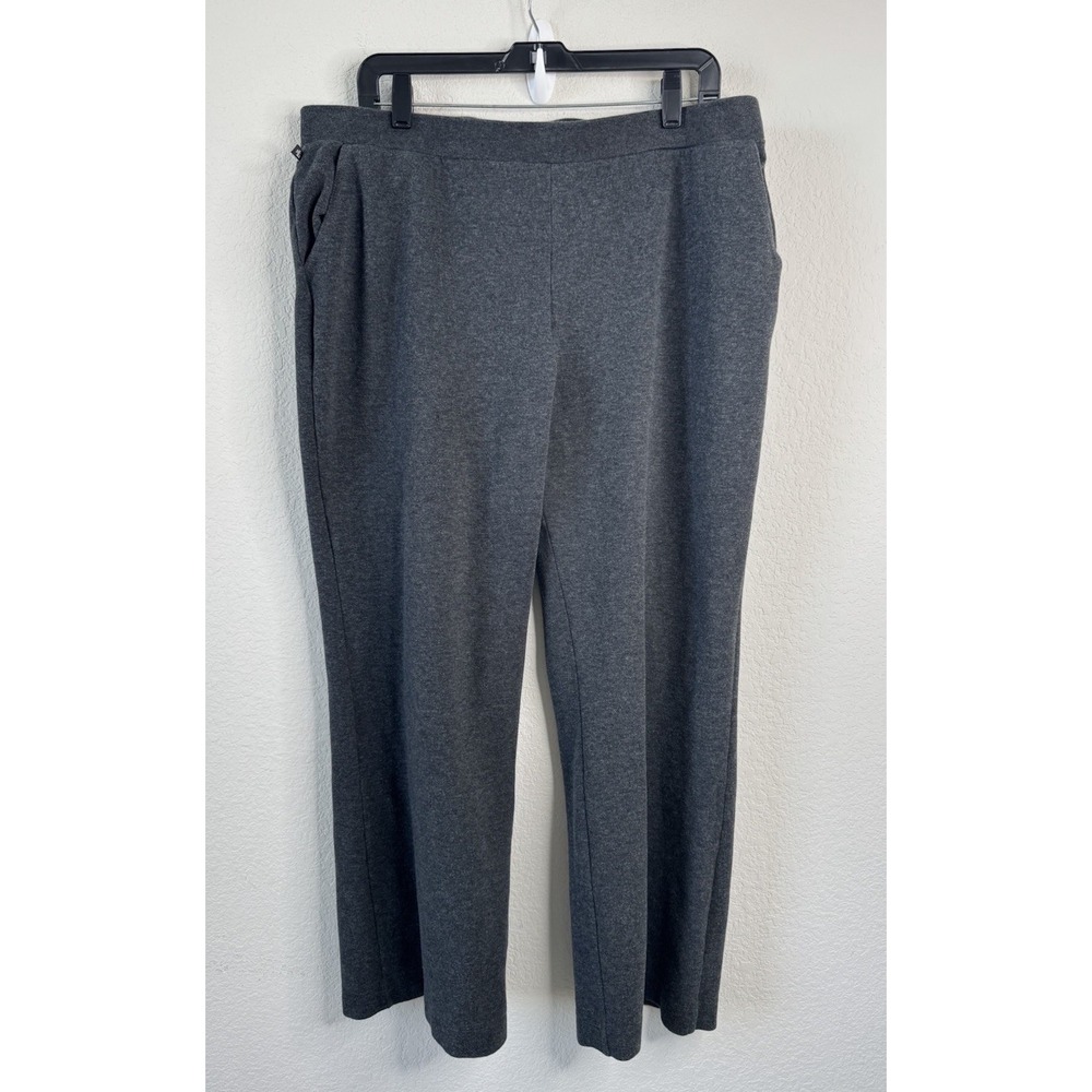 Lauren Ralph Lauren Sweatpants Women's XL Gray Straight Leg Pants‎ Lounge Comfy